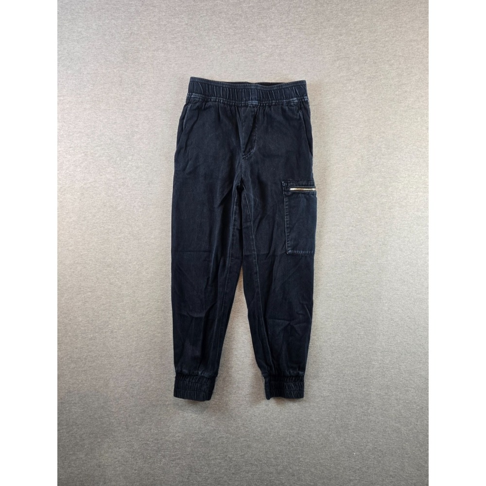 Helmut Lang Jogger Pants Women's Small Navy Cargo Stretch Soft Denim Casual